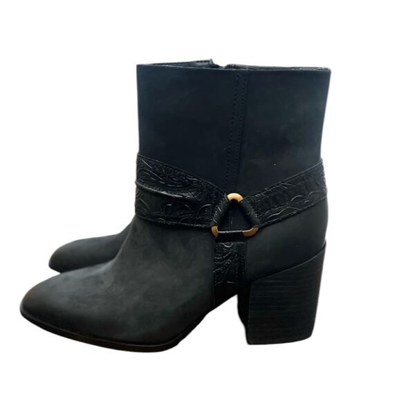 NWOT Vionic Vienne Carnelia Over the Ankle Black Boots Sz 9 - Picture 4 of 11